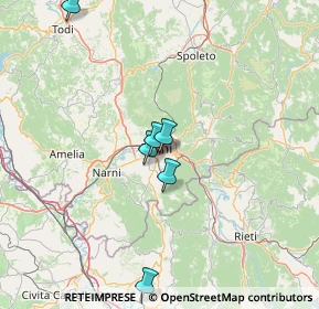 Mappa Strada delle Grazie, 05100 Terni TR, Italia (30.24692)