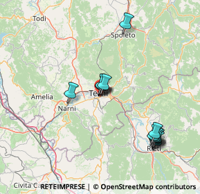 Mappa Strada delle Grazie, 05100 Terni TR, Italia (15.43231)