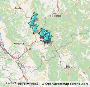 Mappa Strada delle Grazie, 05100 Terni TR, Italia (5.92)