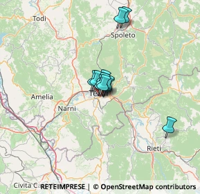 Mappa Strada delle Grazie, 05100 Terni TR, Italia (7.52364)