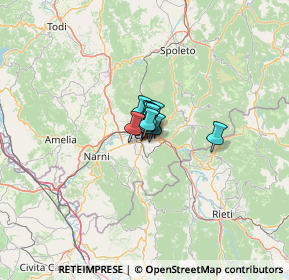 Mappa Strada delle Grazie, 05100 Terni TR, Italia (2.89909)