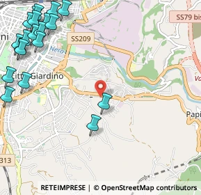 Mappa Via Campomicciolo, 05100 Terni TR, Italia (1.693)