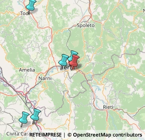Mappa Via Campomicciolo, 05100 Terni TR, Italia (37.26818)