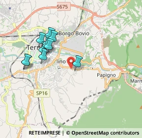 Mappa Via Campomicciolo, 05100 Terni TR, Italia (1.85091)