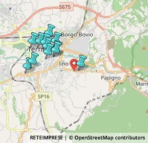 Mappa Via Campomicciolo, 05100 Terni TR, Italia (1.89333)