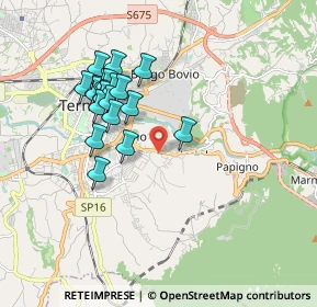 Mappa Via Campomicciolo, 05100 Terni TR, Italia (1.7505)