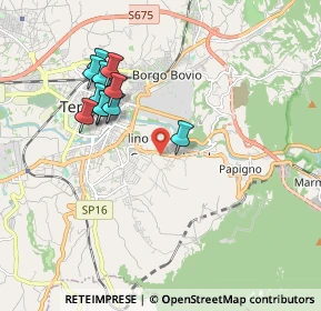 Mappa Via Campomicciolo, 05100 Terni TR, Italia (1.87818)