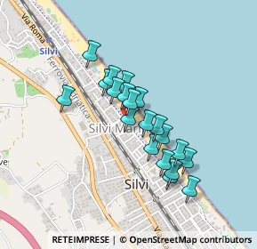 Mappa Via Arrigo Rossi, 64029 Silvi TE, Italia (0.3525)