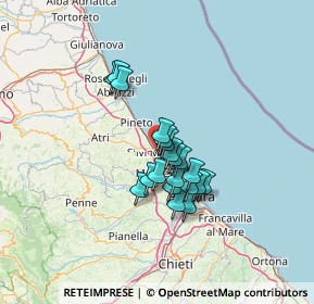 Mappa Via Arrigo Rossi, 64029 Silvi TE, Italia (9.693)