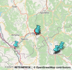 Mappa Via Giuseppe di Vittorio, 05100 Terni TR, Italia (15.92091)