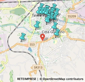 Mappa Via Giuseppe di Vittorio, 05100 Terni TR, Italia (1.0695)