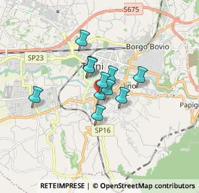 Mappa Via Giuseppe di Vittorio, 05100 Terni TR, Italia (1.05636)