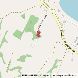 Mappa Strada Vicinale, 01010 Capodimonte, Viterbo (Lazio)