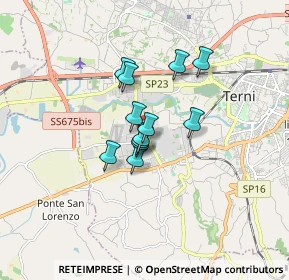 Mappa Strada delle Campore, 05100 Narni TR, Italia (1.08417)
