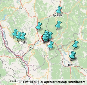 Mappa Strada delle Campore, 05100 Narni TR, Italia (12.81)