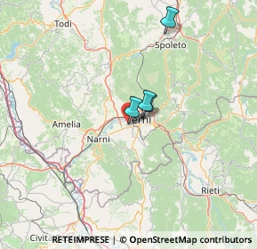 Mappa Strada delle Campore, 05100 Narni TR, Italia (41.60538)