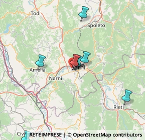 Mappa Strada delle Campore, 05100 Narni TR, Italia (22.21636)