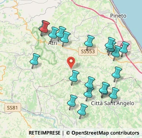 Mappa SP 30, 64032 Atri TE, Italia (4.3945)