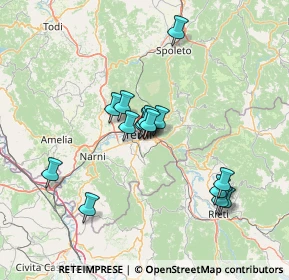 Mappa Via Linda Malnati, 05100 Terni TR, Italia (12.42133)