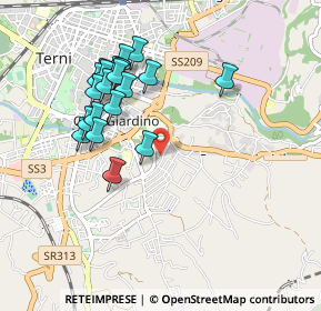 Mappa Via Linda Malnati, 05100 Terni TR, Italia (0.952)