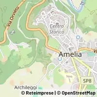 Mapa Narni
