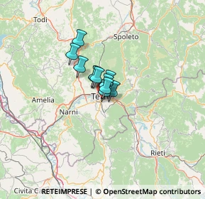 Mappa Via Doberdò, 05100 Terni TR, Italia (5.76091)