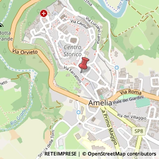 Mappa Via della Repubblica, 101, 05022 Amelia TR, Italia, 05022 Amelia, Terni (Umbria)
