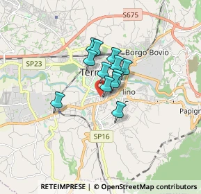 Mappa CAP, 05100 Terni TR, Italia (1.02333)