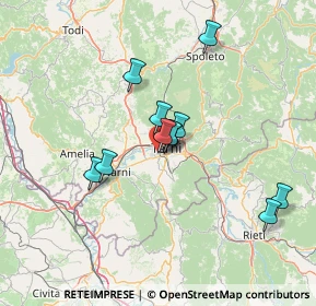 Mappa Via Mario Corrieri, 05100 Terni TR, Italia (11.84182)