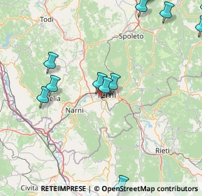 Mappa Via Mario Corrieri, 05100 Terni TR, Italia (23.67714)