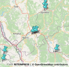 Mappa Via Mario Corrieri, 05100 Terni TR, Italia (30.046)