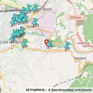 Mappa Strada di Vallestretta, 05100 Terni TR, Italia (1.5225)