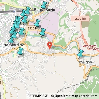 Mappa Strada di Vallestretta, 05100 Terni TR, Italia (1.628)