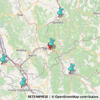 Mappa Strada di Vallestretta, 05100 Terni TR, Italia (49.0225)