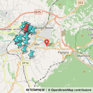 Mappa Strada di Vallestretta, 05100 Terni TR, Italia (2.4375)
