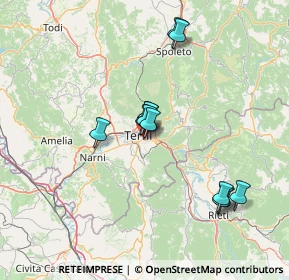 Mappa Piazzale Tristano di Joannuccio, 05100 Terni TR, Italia (12.98333)