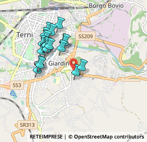 Mappa Piazzale Tristano di Joannuccio, 05100 Terni TR, Italia (0.8905)