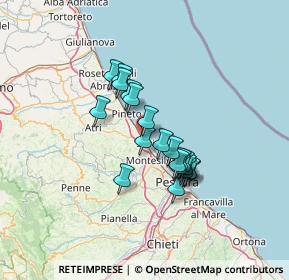 Mappa Via A. Cantoro, 64028 Silvi TE, Italia (10.5285)