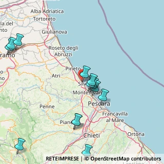 Mappa Via A. Cantoro, 64028 Silvi TE, Italia (21.32143)