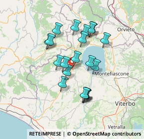 Mappa Strada Vecchi Enfiteusi, 01018 Valentano VT, Italia (12.309)