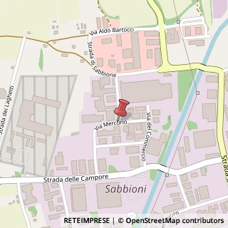 Mappa Strada di Sabbione, 33, 05100 Terni, Terni (Umbria)