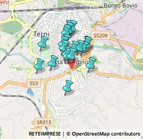 Mappa Via Martin Luther King, 05100 Terni TR, Italia (0.6205)