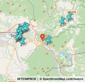 Mappa Vocabolo Tiro a Segno, 05100 Terni TR, Italia (4.41143)