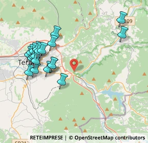 Mappa Vocabolo Tiro a Segno, 05100 Terni TR, Italia (4.3975)