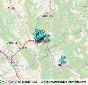 Mappa Vocabolo Tiro a Segno, 05100 Terni TR, Italia (6.21091)