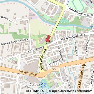 Mappa Via XX Settembre, 17, 05100 Terni, Terni (Umbria)