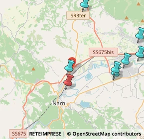 Mappa Via Tiberina, 05035 Narni TR, Italia (6.3575)