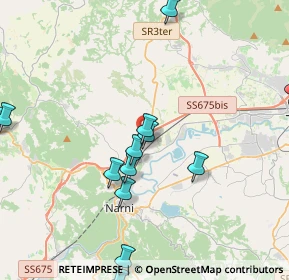 Mappa Via Tiberina, 05035 Narni TR, Italia (5.01769)