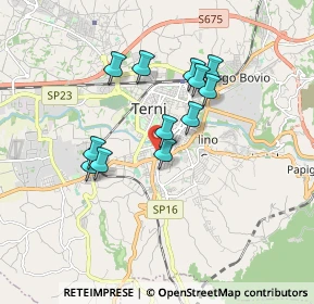 Mappa Via Mentana, 05100 Terni TR, Italia (1.51167)