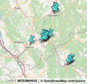 Mappa Via Mentana, 05100 Terni TR, Italia (12.33556)